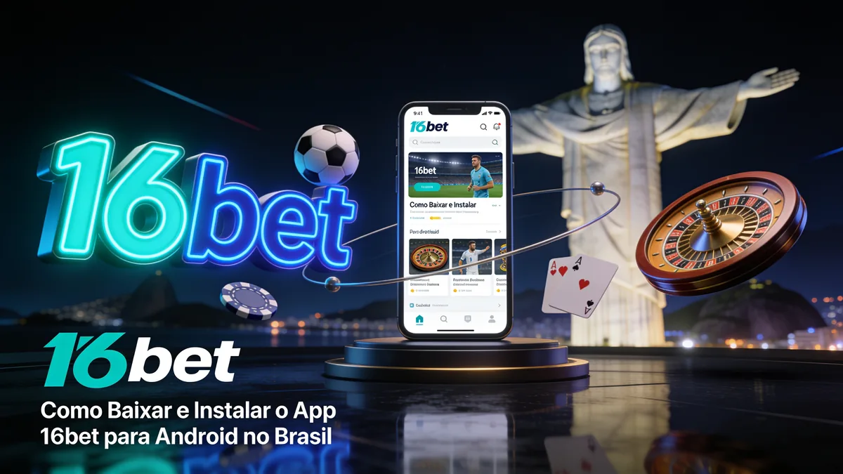 Como Baixar e Instalar o App 16bet para Android no Brasil para jogadores no Brasil